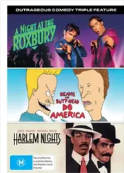 A Night At The Roxbury / Beavis and Butthead Do America / Harlem Nights - Outrageous Comedy Triple F DVD
