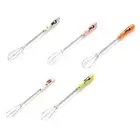 Stainless Steel Egg Whisk Mixer Cartoon Ceramic Handle Hand Eggs Beater Kitch✿