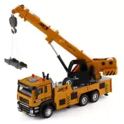 1:50 Crane Truck Construction Vehicle Diecast Engineering Toy Car Toys for Boys