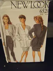 New Look 6520 Misses Jacket, Skirt & Pants Pattern - Size 6-18