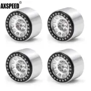 1.9" Aluminum Beadlock Wheels Rim For 1/10 RC Axial SCX10 RC4WD D90 TRX4 CC01
