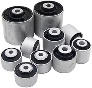 10PCS Front Inner Suspension Control Arm Bushing Kit Compatible With A7 A6L A6 C7 2011-4G0407515 4G0407183 8K0407182B 4GD407181