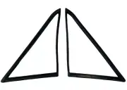 FORD CORTINA MK1 SEDAN 4 DOOR FRONT FIXED 1/4 QUARTER WINDOW RUBBER PAIR (for: Ford)