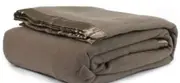 Jason Australia Wool Blanket - Taupe Single/Double