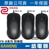 在飛比找蝦皮購物優惠-【一統電競】ZOWIE FK-B系列 電競滑鼠 光學滑鼠 F