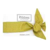 在飛比找momo購物網優惠-【Ribbies】兒童蝴蝶結髮帶金色幾何圖形(髮帶)