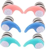 BESPORTBLE Anti-noise Sleeping Ear Plugs Sound Insulation Soft Silicone Earplugs for Men Women