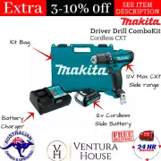 Makita Cordless Drill Driver Power Tool Combo Kit Charger Battery Set DF331DWY