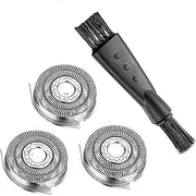 Compatible For Philips Norelco HQ9, HQ8140, HQ9160, HQ9170, HQ9190, HQ9090, PT920. 3-blade Razor Replacement Head For Razor Blades