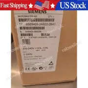 SIEMENS 6SE6420-2AB22-2BA1 MICROMASTER 420 2.2kW NEW IN BOX