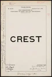 Crest Manufacturing Co. Crest brand Steam Engines, Gas Engines, Their Parts