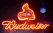 St. Louis Cardinals Light Beer 20"x16" Neon Sign Lamp Artwork Bar Wall Decor