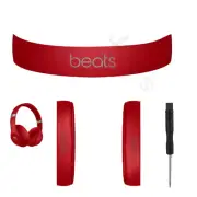 ORIGINAL Replacement Ear Pad + Headband Arch Beats By Dre Studio 3 (Red)