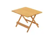MIUZ Dining Table Foldable Bamboo Table Folding Desk Portable Table Living Room