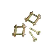Rear EFS Greaseable Shackles + Pins for Toyota Landcruiser FJ HJ 45 Series