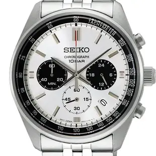 送禮首選★SEIKO 精工亞洲限定款熊貓夜光光動能計時手錶-41.5mm (SSB425P1/8T63-00W0S) SK005 附提袋【全館滿額折價★跨店APP下單最高20%點數回饋】