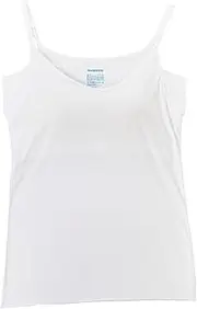 [Seabreeze] Sea Breeze Camisole with Cup, Women's, Inner Liner, 1 Piece, Cool to Touch, Antibacterial, Odor Resistant, White, LL