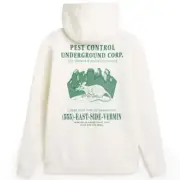 Brand New Vans Kids East Side Vermin Hoodie Marshmallow Size M(10-12)