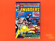 Invaders 3 2x3" fridge/locker magnet cover art Marvel
