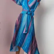 Portmans Dress + Wrap Top Size 10