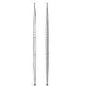 2pcs Double Sided Wax Clay Sculpting Tool Smoother Knife 2mm, 3.5mm