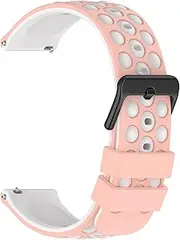 [diloy] Bicolour Silicone Strap for Smartwatches CS0SBR43