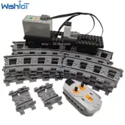 31pcs Bundle Lot Technic Part Power Functions Train Motor Battery Case RC Set