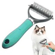 Dematting Comb for Cats - Grooming Cat Comb Undercoat Shedding Stainless Steel Dog Brush,Detangling Mat Remover Dematting Pet Supplies for Small Cats