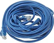 Ruilogod 45.5 ft RJ45 CAT5E LAN Network Cable Blue for Ethernet Router Switch