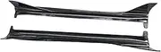 Compatible for Porsche Cayman 718 Boxster 2019 2020 2021 2022 Rear Carbon Fiber Side Skirts Kit Lip Splitters Bumper Cover