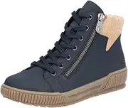 [Rieker] Women's N0709 Lace-Up Boots