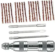 Ronyme Tubeless Tire Fixing Set with Reamer and Plugging Tools for Quick Repairs