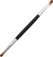 Beavorty Professional Makeup Tools Single Black Wood Eye Shadow Brush Silver Tube Non-shedding Easy to Use