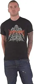[Rock Off officially licensed products] Lamb Of God Skull Pyramid Logo T Shirt L