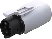 Connector Electric Vehicle Charger Socket 32A Type 2 to Type 1 Adapter IEC 62196-2 to J1772 EV Charger Adapter for Electric Vehicle Charging 1P EV Charger Adapter
