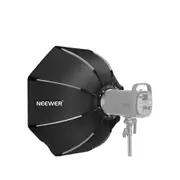 65cm Foldable Octagonal Softbox with Bowens Mount Speedring and Carrying Case for Speedlite Studio Flash