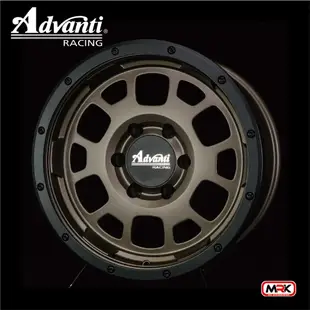 【MRK】ADVANTI 黑銀 HILUX海力士專用鋁圈17-8.5J ET-6 6/139.7 中心孔106.2單顆價