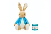 Beatrix Potter Bedtime Cuddles with Peter Rabbit - Blue/Brown