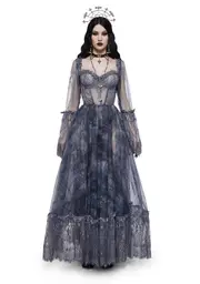 [Widow] Dance With Death Maxi Dress - Script