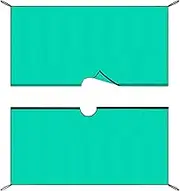 Landscaping Tarp,Lawn Fabric | Heavy Duty Waterproof Barrier Mats 79 X 79 Inches GrassControl Cover Blocker for Outdoor Yard Lawn Driveway Flower