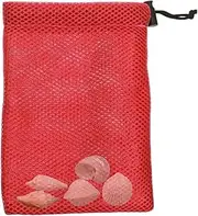 Beach Toy Bag,Multiple Styles Mesh Pool Bag for Sand Toys - Mesh Drawstring Bag, Gym Drawstring Bags, Sport Equipment Storage Bag, Mesh Sports Equipment Bag Borato