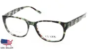 NEW CLARK TREVI COLISEUM K803 C4 TORTOISE EYEGLASSES FRAME 52-17-140 B40mm Italy