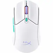 HyperX Pulsefire Haste 2 Core Gaming Mouse - Bluetooth - USB 2.0 Type A - Optical - 6 Button(s) - White - Wireless - 2.40 GHz - 32000 dpi - - 1 x AAA
