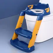 Potty Training Toilet With Soft Seat and Step Stool Ladder For Toddlers & Kids