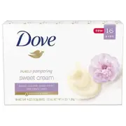 DOVE SOAP SWEET CREAM BAR - 3.75oz (16 Pack)