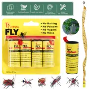 4-20 Rolls Sticky Fly Trap Paper Strip Insect Bug Catcher Strip Flies Sticker