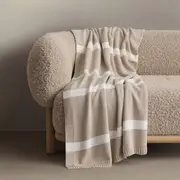 Sheridan Endrik Throw in Sand Dune Material: Cotton @Sheridan Rewards