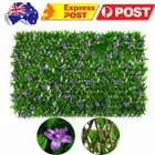 Artificial Flower Ivy Leaf Plant Wall Hedge Fence Screen Hedging Privacy Cover