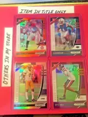 2020 panini prizm purple rc refractor bryce hall virginia jets