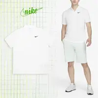 在飛比找森森購物網優惠-Nike Polo衫 Golf 男款 白 黑 高球 短袖 上